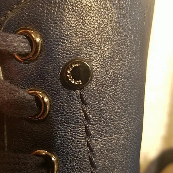 LONGCHAMP NEW BLUE SHOES Size 38 - Picture 6 of 9